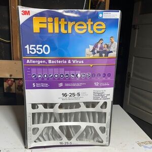 1550 Air Filter - White